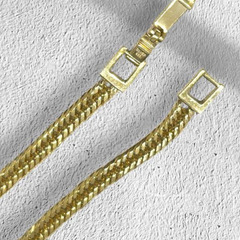 喜平12面トリプルカット silver925 K24コーティングの画像