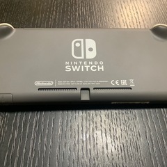 任天堂　Switch ライト　グレー　美品の画像