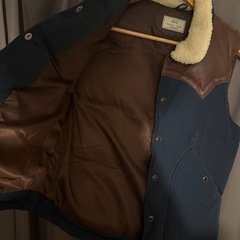 EDIFICE エディフィスダウンベスト　の画像