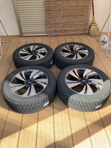 スバル XV GT SAA 純正 アルミ 17インチ 4本セット【7J-17+55 PCD100×5H】インプレッサ他 ブリヂストン DM-V2 スタッドレス
