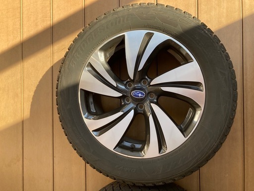 スバル XV GT SAA 純正 アルミ 17インチ 4本セット【7J-17+55 PCD100×5H】インプレッサ他 ブリヂストン 
