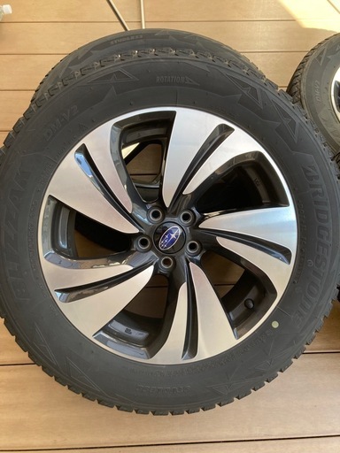 スバル XV GT SAA 純正 アルミ 17インチ 4本セット【7J-17+55 PCD100×5H】インプレッサ他 ブリヂストン 