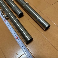 ステンレス 物干し竿 4M 室内 屋外  伸縮
式 1.8m～4m ものほし竿 物干しの画像