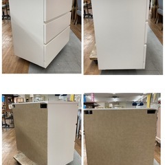 S154 ⭐ IKEA イケア 3段チェスト MALM マルム 人気 幅80.5cm USEDの画像