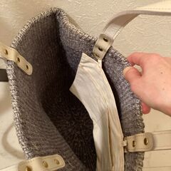 【美品】ORIKAGO サイザルバックの画像