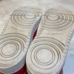 NIKE ナイキ　サイズ21センチ　ハイカットスニーカー レッド　赤色　キッズの画像