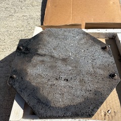 GYP1103 桜島溶岩プレート 30cm 八角形　取手付きの画像