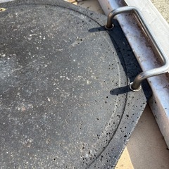 GYP1103 桜島溶岩プレート 30cm 八角形　取手付きの画像