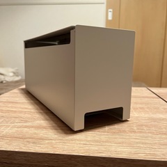 無印良品　タップ収納箱　フラップ式
の画像
