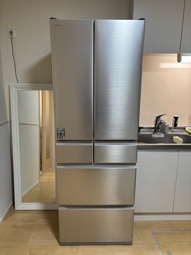 【取引中】HITACHI 6ドア冷蔵庫 540L R-H54TG(s)