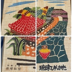 伝統工芸　沖縄　琉球びんがた　の画像