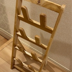 木製 スリッパラック ボヌールの画像
