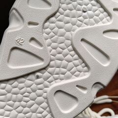 新品 26cm メンズ スニーカー ホワイト 厚底 シューズ 普段着 識別番号:【N485-S】の画像