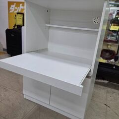 J8655 【リユースのサカイ柏店】 NITORI ニトリ レンジ台 フォルムN RE9060WH ホワイト クリーニング済み 参考価格11,990円の画像