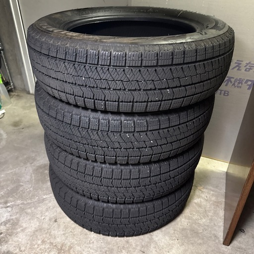 バリ山 155/65R14 ブリヂストン ブリザック VRX2Z 22年製 4本