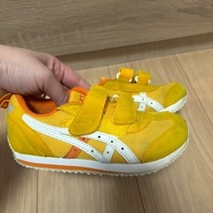 キッズ アシックス 18.5cmの画像