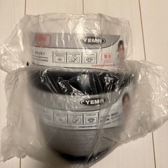 自転車／原付ヘルメット　新品未使用　半キャップタイプ の画像