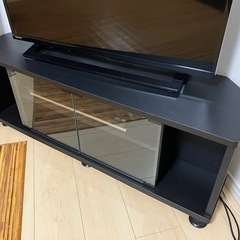 コーナー設置可能なテレビ台の画像