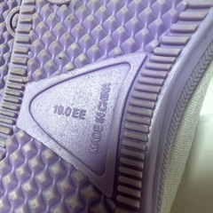 【19cm】上履き　クロミ　刺繍　レースの画像