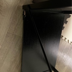 幅120 パソコンデスク ゲーミングデスク 引き出し2杯 モニター台付きの画像