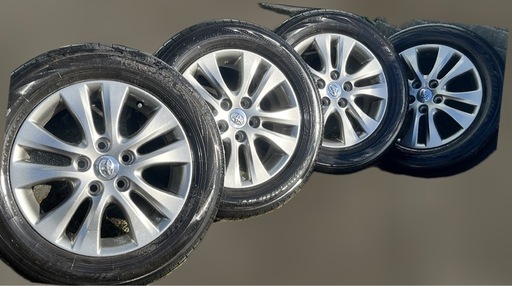 【トヨタ純正ホイール付き】YOKOHAMA BluEarth 205/60R16 92H 4本セット 溝あり