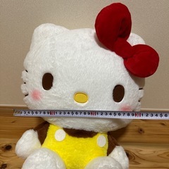 【ハローキティ】BIGぬいぐるみの画像