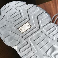 新品 25.5cm メンズ スニーカー ホワイト 厚底 シューズ 普段着 識別番号:【N487-S】の画像