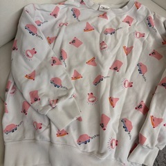 星のカービィ 裏起毛スウェット 長袖 
プルオーバーの画像