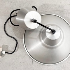 IKEA　イケア　ペンダントランプ　シルバー　アルミカラーの画像