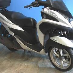 YAMAHA トリシティ125A 白 エンジン始動動画 自賠責保...