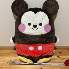【ディズニー】ならべてどーみぃふれんず おおきい！ぬいぐるみ～ミッキーマウスの画像