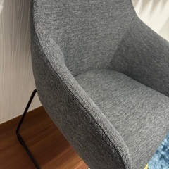 "【IKEA】TOSSBERG トッスベルグ チェア, メタル ブラック/グンナレド ダークグレー"の画像