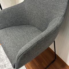 "【IKEA】TOSSBERG トッスベルグ チェア, メタル ブラック/グンナレド ダークグレー"の画像