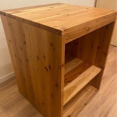 シェルフ、オーダーメイド 木製棚セットの画像