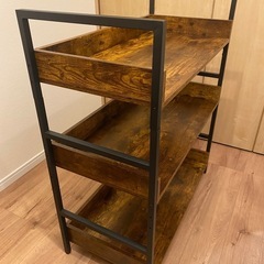 シェルフ、オーダーメイド 木製棚セットの画像