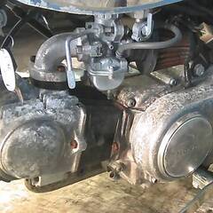 HONDA モンキー 銀 エンジン始動確認 自賠責保険で乗れます 半額配送キャンペーン 期間限定 現状渡し諸経費￥0- 横浜 P-Yardの画像