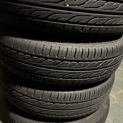 NBOX 純正アルミ+バリ溝タイヤ4本セット
の画像