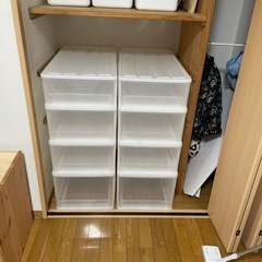 ニトリ　　押入れケース　の画像