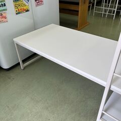 【リサイクルショップ ピカソ 小松原】✨🖥️サンワサプライ PCデスク 幅120cm【サイドラック付き】100-DESKH023✨★7225★の画像