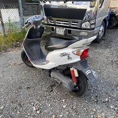 ヤマハ JOG ZRエボリューション SA16J 2スト リミッターカット済 リモコン付属 セル始動可の画像