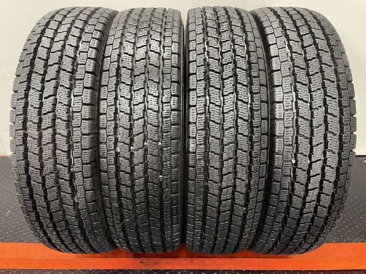 L948 4本SET価格! バリ溝スタッドレス 再生タイヤ 225/80R17.5 ブリヂストン BS W910 冬 225/80-17.5 　225/80/17.5　4トン リトレッド