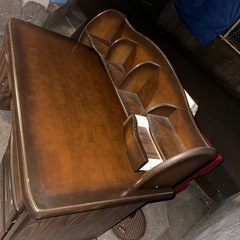 配達無料天然木⭐️高級⭐️学習机⭐️お引き取り専用⭐️松山の画像