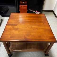 木製ローテーブル差し上げますの画像