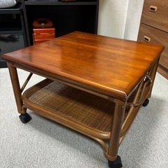 木製ローテーブル差し上げますの画像