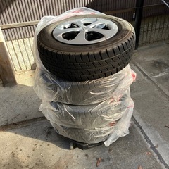 プリウス純正アルミホイールスタットレスタイヤセッの画像