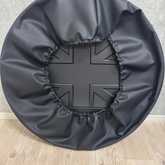 新品未使用！ユニオンジャックハードカバー　ホイールカバー　タイヤカバー　　の画像