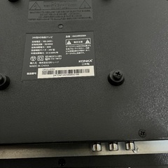 kONIKA android tv KM24PR306N リモコン付きの画像