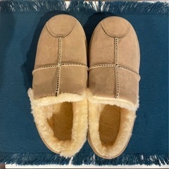 ムートンブーツの画像