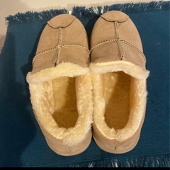 ムートンブーツの画像