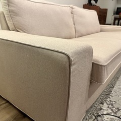 KIVIK シーヴィク 3人掛けソファ トレースンドライトベージュの画像